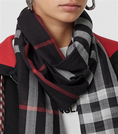 kleiderkreisel burberry seidentuch|burberry check wool scarf.